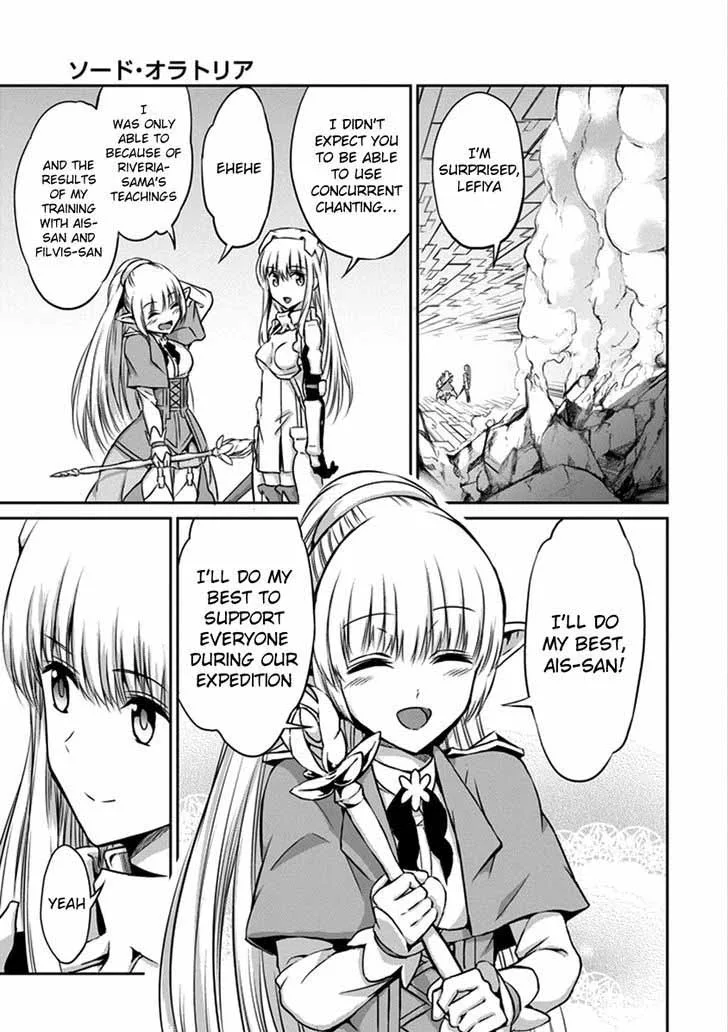 Dungeon ni Deai wo Motomeru no wa Machigatte Iru Darou ka Gaiden - Sword Oratoria Chapter 33 page 8