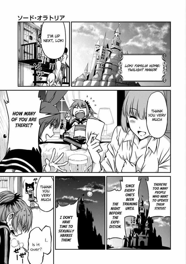 Dungeon ni Deai wo Motomeru no wa Machigatte Iru Darou ka Gaiden - Sword Oratoria Chapter 33 page 12