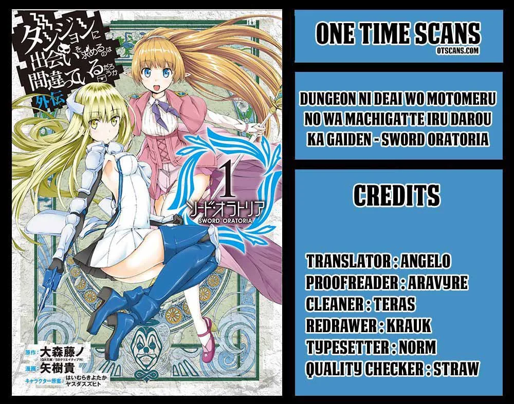 Dungeon ni Deai wo Motomeru no wa Machigatte Iru Darou ka Gaiden - Sword Oratoria Chapter 33 page 1