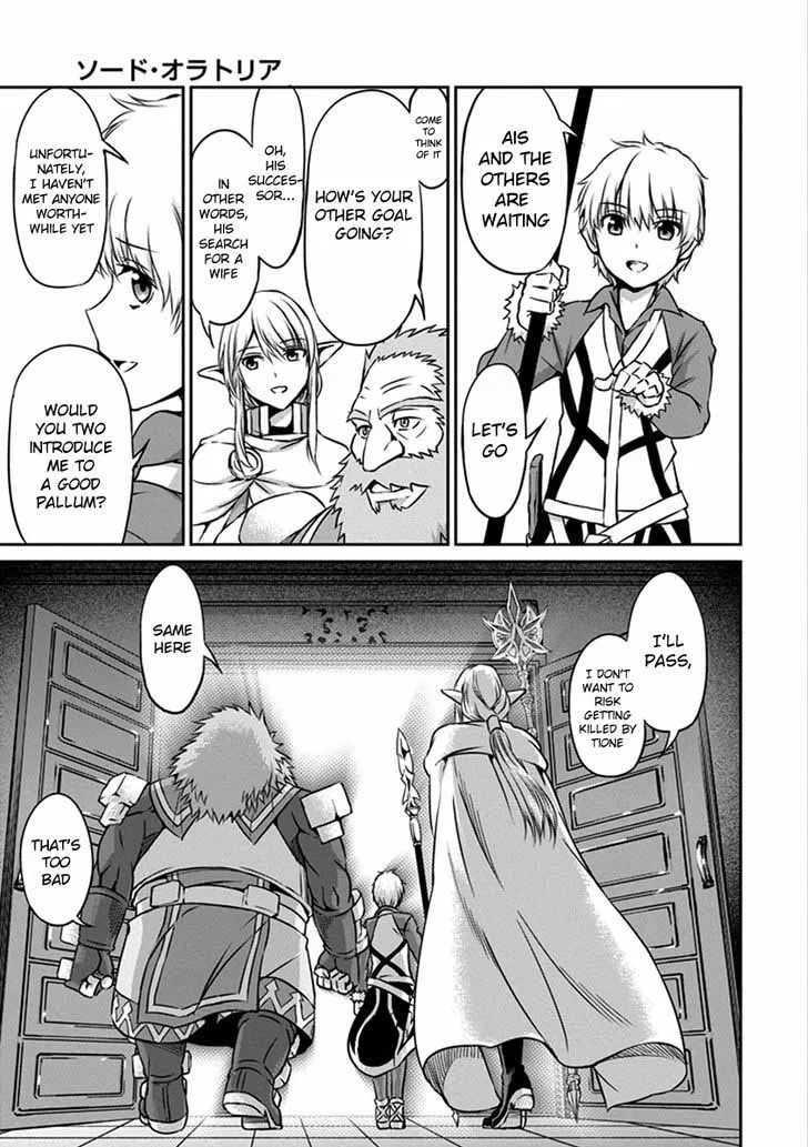 Dungeon ni Deai wo Motomeru no wa Machigatte Iru Darou ka Gaiden - Sword Oratoria Chapter 33 page 28