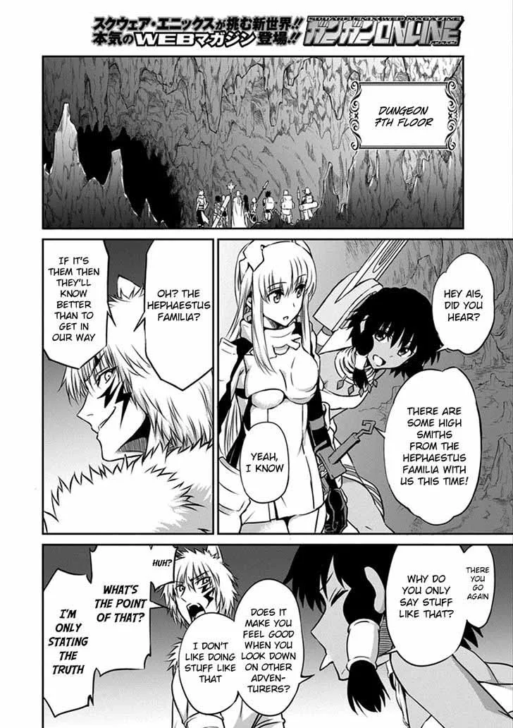Dungeon ni Deai wo Motomeru no wa Machigatte Iru Darou ka Gaiden - Sword Oratoria Chapter 33 page 37