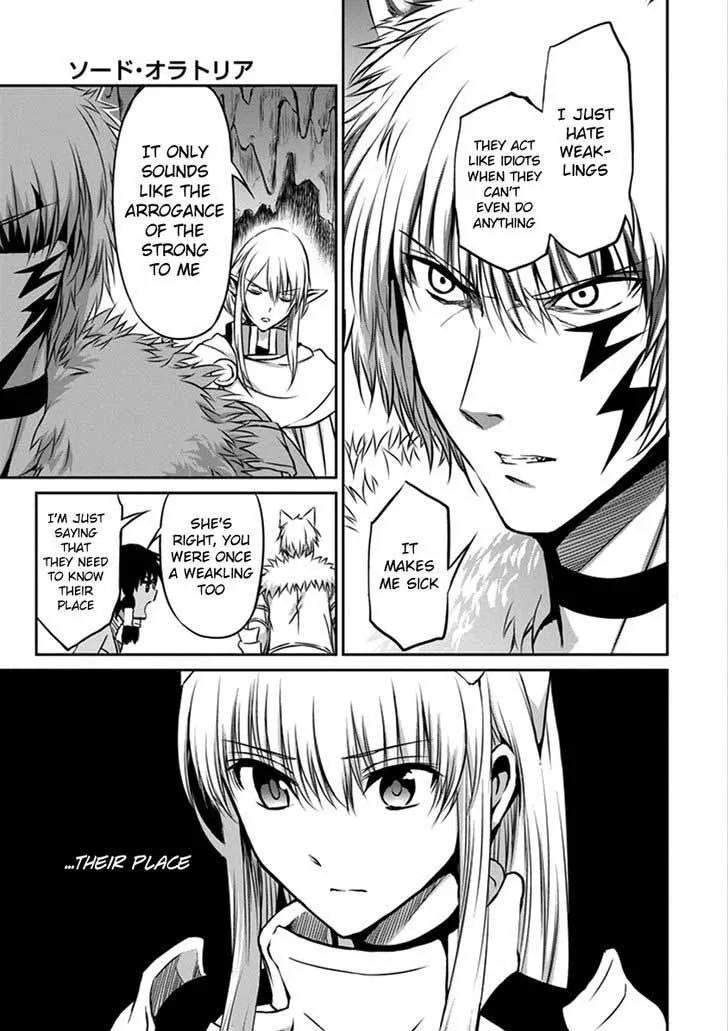 Dungeon ni Deai wo Motomeru no wa Machigatte Iru Darou ka Gaiden - Sword Oratoria Chapter 33 page 38
