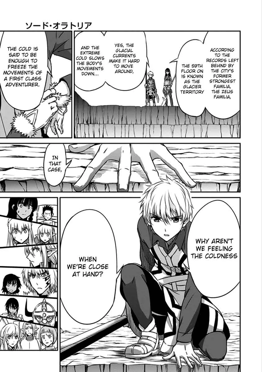 Dungeon ni Deai wo Motomeru no wa Machigatte Iru Darou ka Gaiden - Sword Oratoria Chapter 38 page 38
