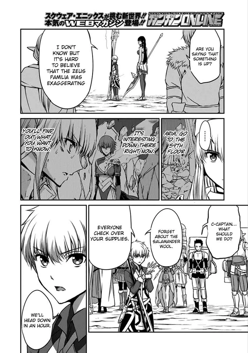Dungeon ni Deai wo Motomeru no wa Machigatte Iru Darou ka Gaiden - Sword Oratoria Chapter 38 page 39