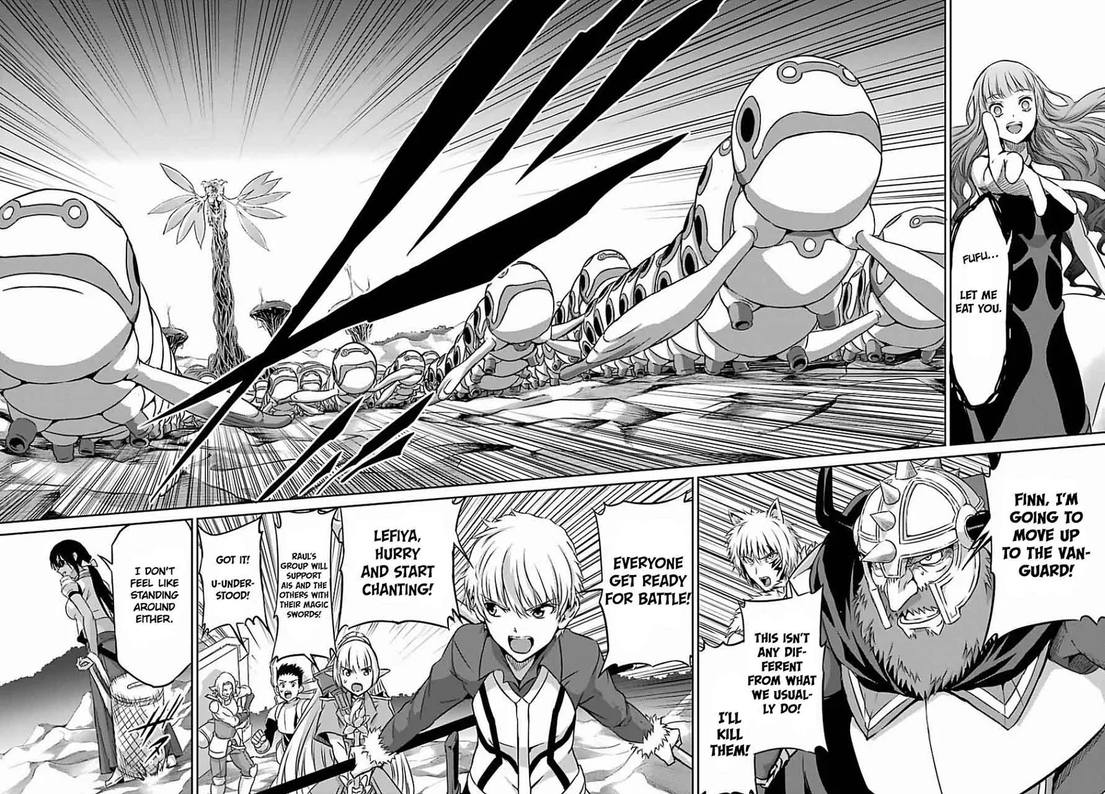 Dungeon ni Deai wo Motomeru no wa Machigatte Iru Darou ka Gaiden - Sword Oratoria Chapter 39 page 6