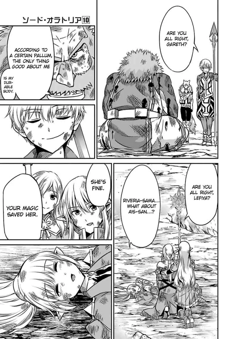 Dungeon ni Deai wo Motomeru no wa Machigatte Iru Darou ka Gaiden - Sword Oratoria Chapter 40 page 45