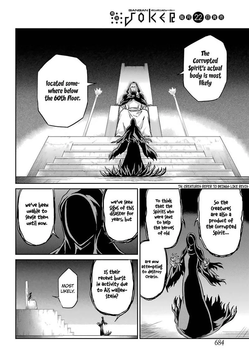 Dungeon ni Deai wo Motomeru no wa Machigatte Iru Darou ka Gaiden - Sword Oratoria Chapter 41 page 11
