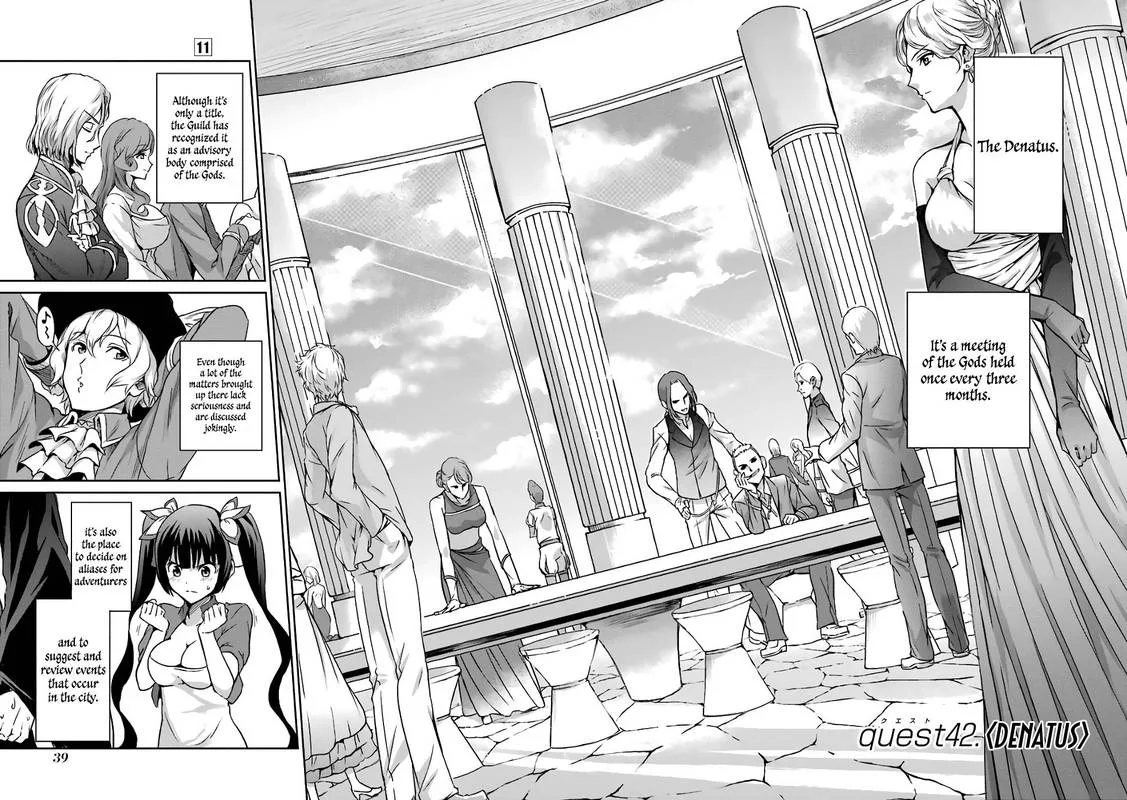 Dungeon ni Deai wo Motomeru no wa Machigatte Iru Darou ka Gaiden - Sword Oratoria Chapter 42 page 2