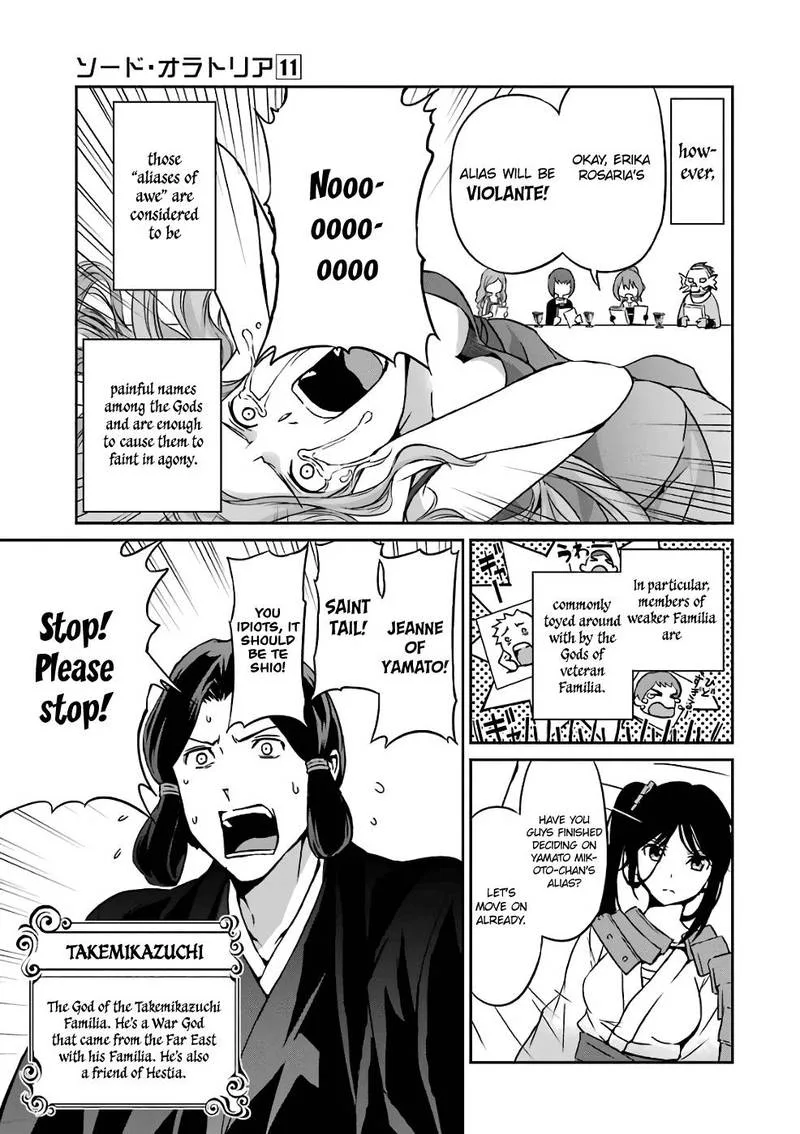 Dungeon ni Deai wo Motomeru no wa Machigatte Iru Darou ka Gaiden - Sword Oratoria Chapter 42 page 12