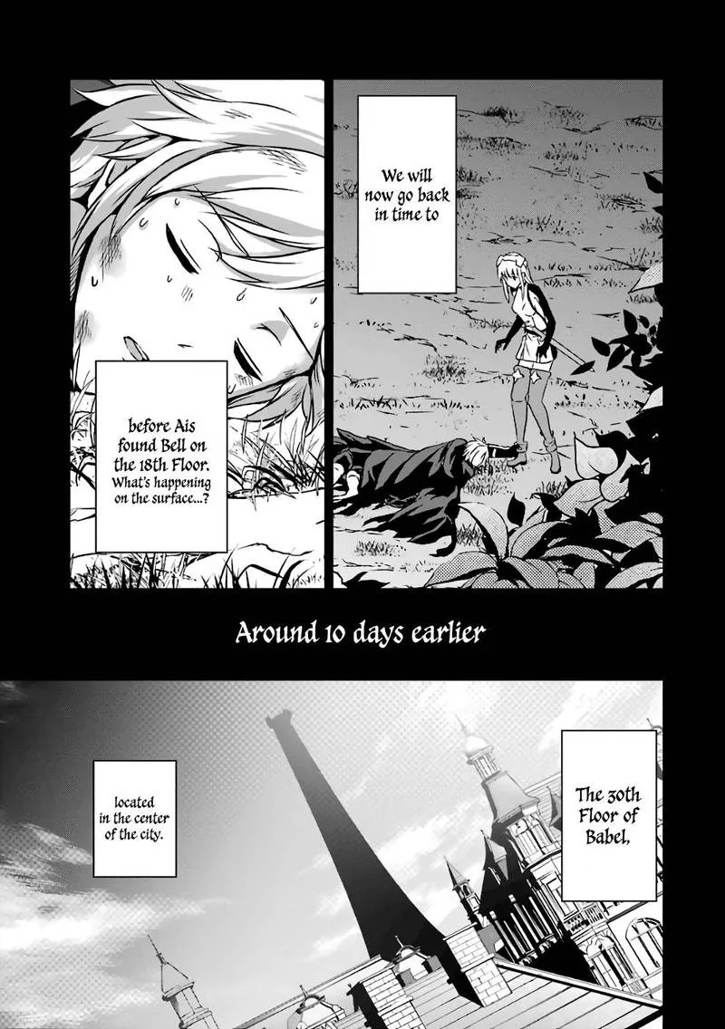 Dungeon ni Deai wo Motomeru no wa Machigatte Iru Darou ka Gaiden - Sword Oratoria Chapter 42 page 1