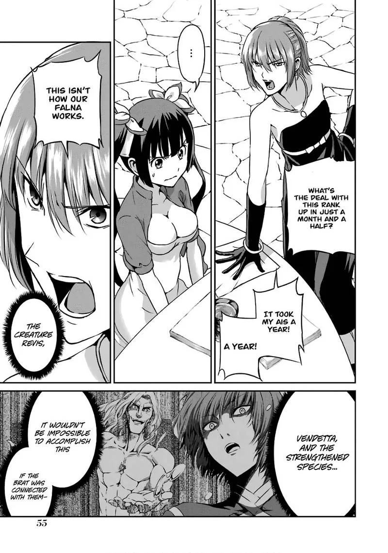 Dungeon ni Deai wo Motomeru no wa Machigatte Iru Darou ka Gaiden - Sword Oratoria Chapter 42 page 18