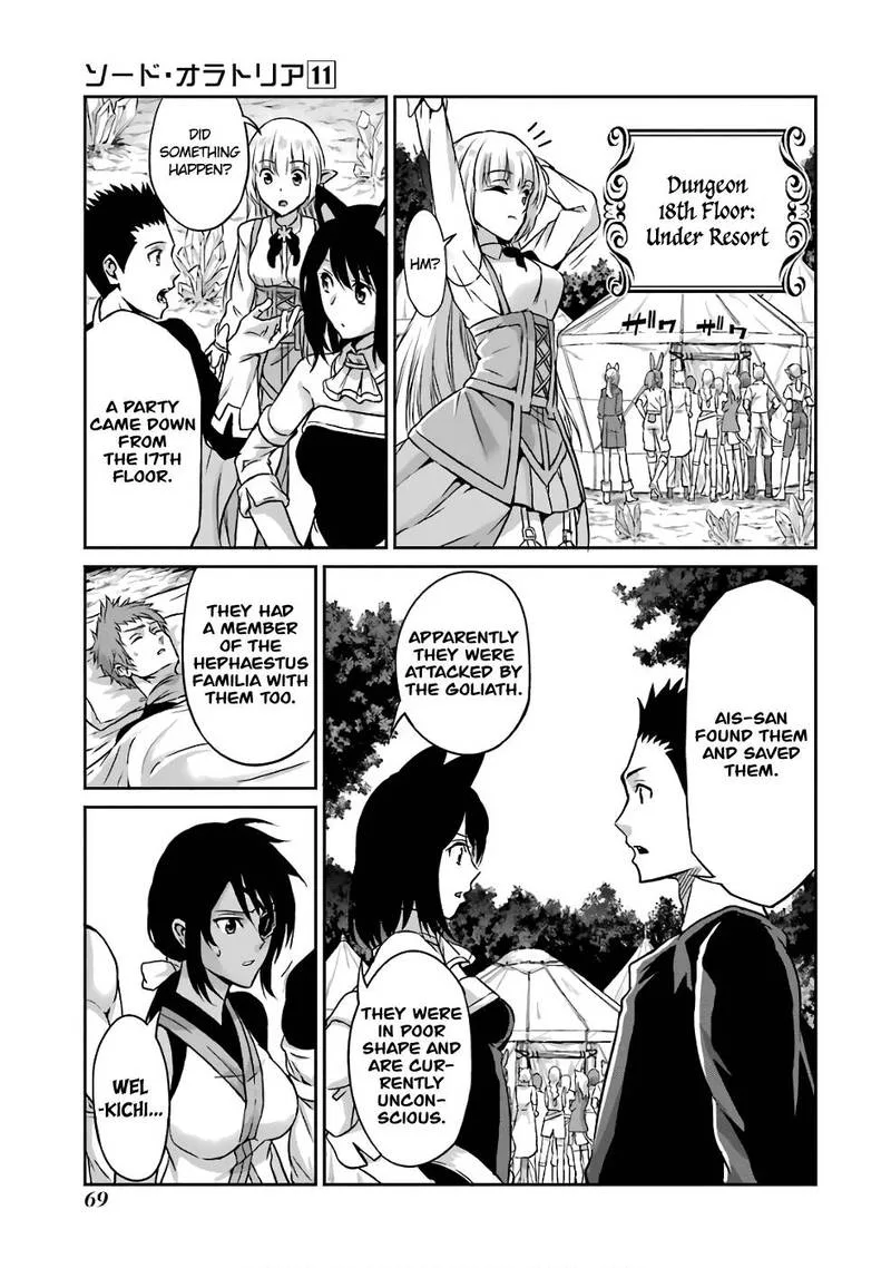Dungeon ni Deai wo Motomeru no wa Machigatte Iru Darou ka Gaiden - Sword Oratoria Chapter 42 page 32