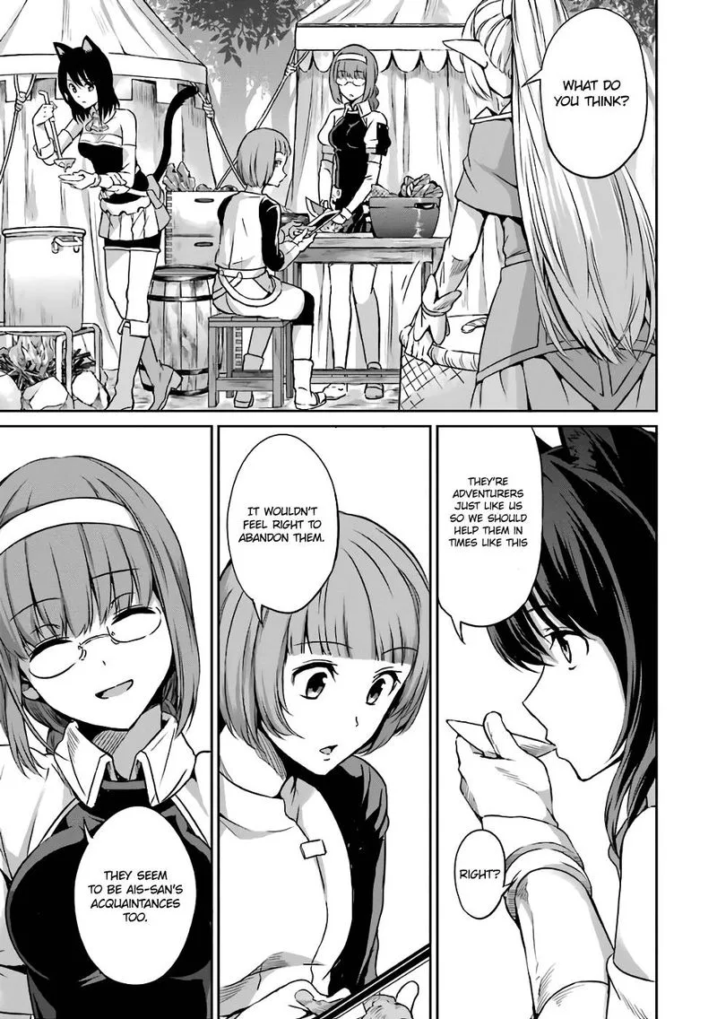 Dungeon ni Deai wo Motomeru no wa Machigatte Iru Darou ka Gaiden - Sword Oratoria Chapter 43 page 11