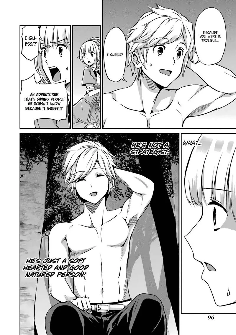 Dungeon ni Deai wo Motomeru no wa Machigatte Iru Darou ka Gaiden - Sword Oratoria Chapter 43 page 24