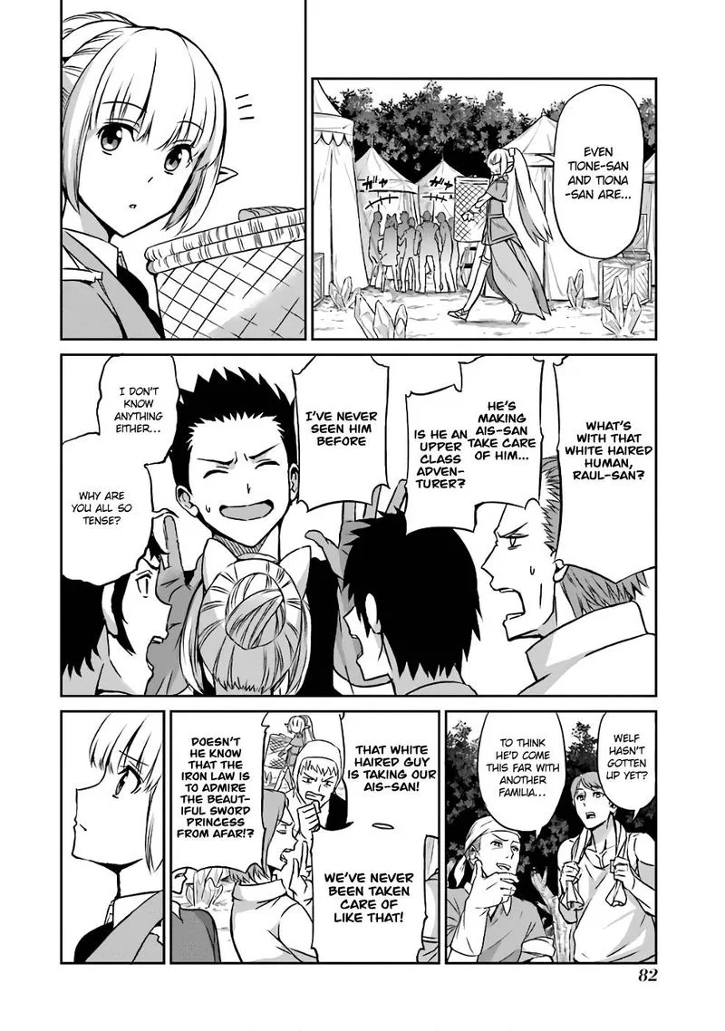 Dungeon ni Deai wo Motomeru no wa Machigatte Iru Darou ka Gaiden - Sword Oratoria Chapter 43 page 10