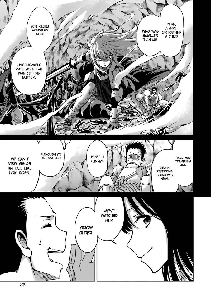 Dungeon ni Deai wo Motomeru no wa Machigatte Iru Darou ka Gaiden - Sword Oratoria Chapter 43 page 13