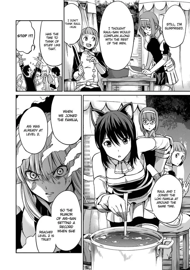 Dungeon ni Deai wo Motomeru no wa Machigatte Iru Darou ka Gaiden - Sword Oratoria Chapter 43 page 12