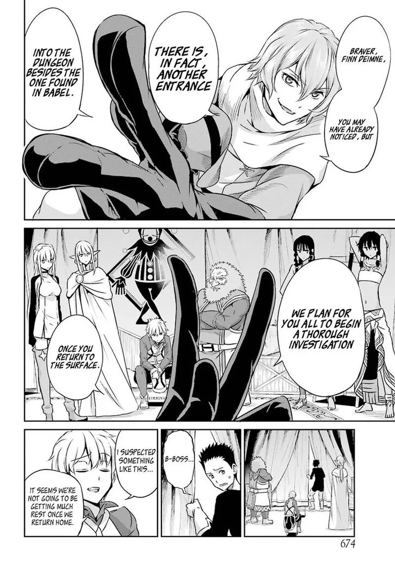 Dungeon ni Deai wo Motomeru no wa Machigatte Iru Darou ka Gaiden - Sword Oratoria Chapter 44 page 6