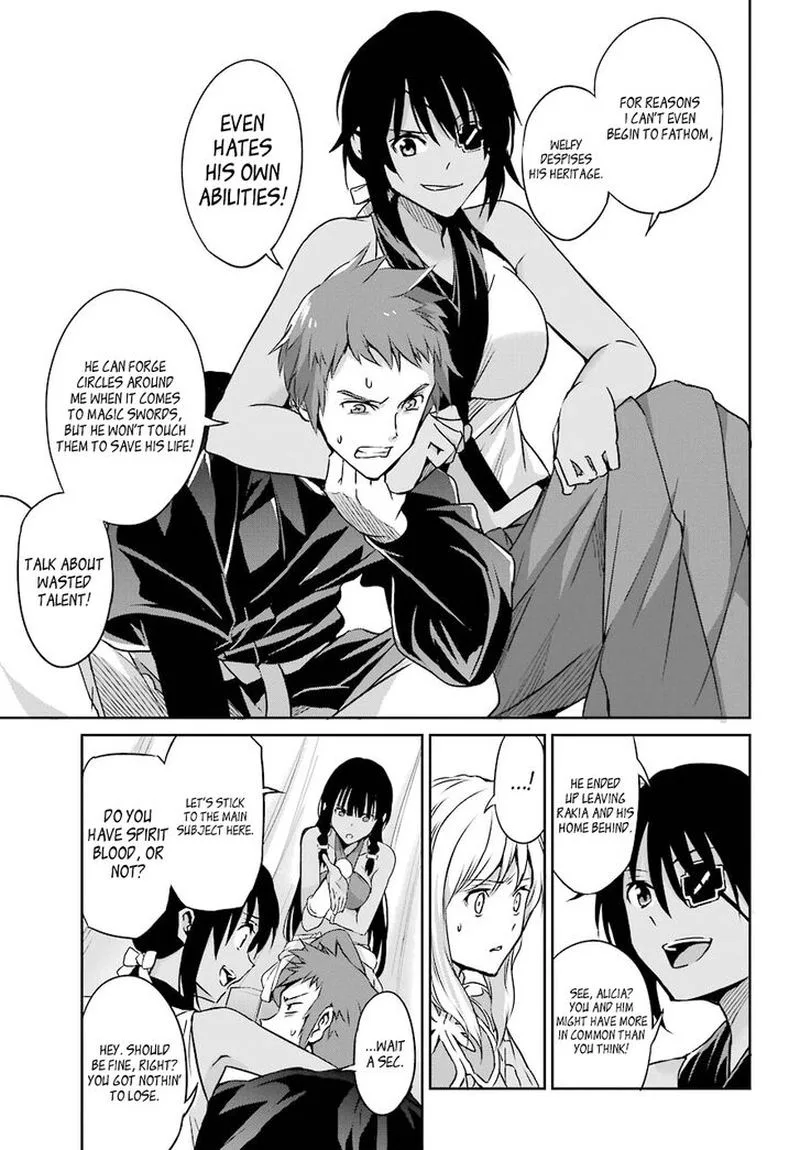 Dungeon ni Deai wo Motomeru no wa Machigatte Iru Darou ka Gaiden - Sword Oratoria Chapter 44 page 11