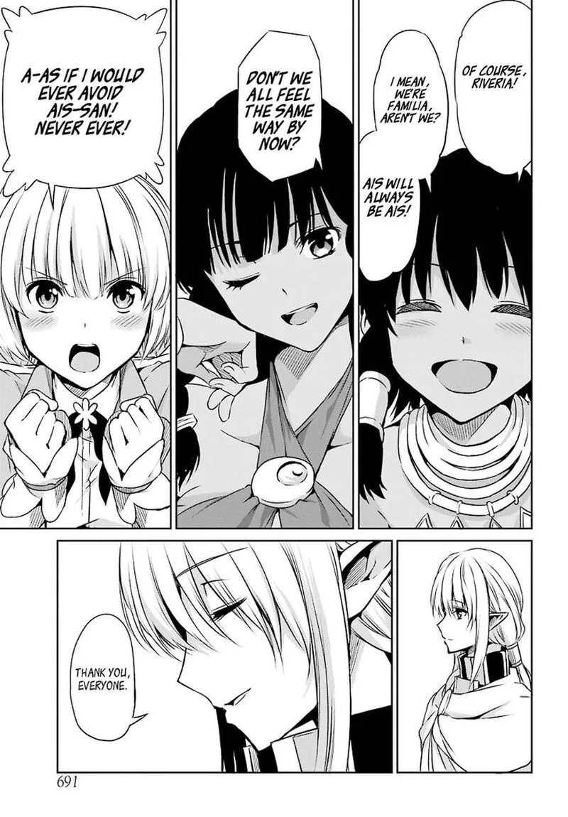 Dungeon ni Deai wo Motomeru no wa Machigatte Iru Darou ka Gaiden - Sword Oratoria Chapter 44 page 23