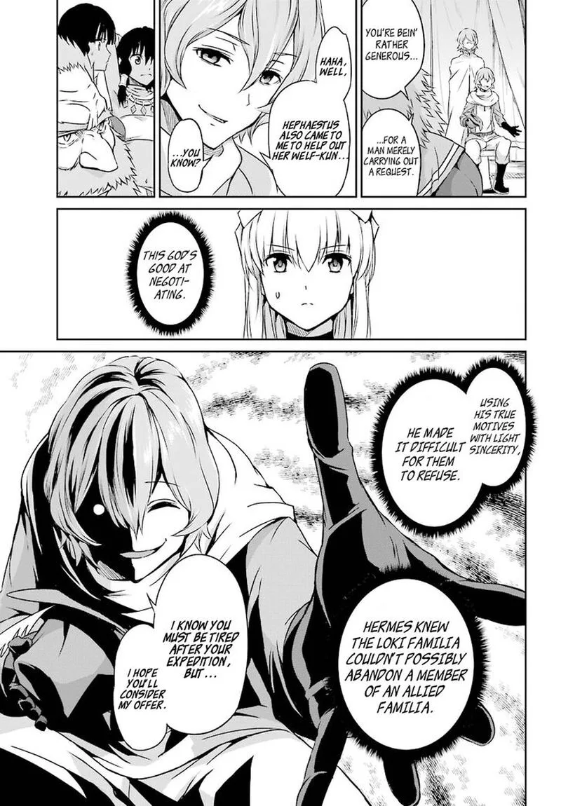 Dungeon ni Deai wo Motomeru no wa Machigatte Iru Darou ka Gaiden - Sword Oratoria Chapter 44 page 3