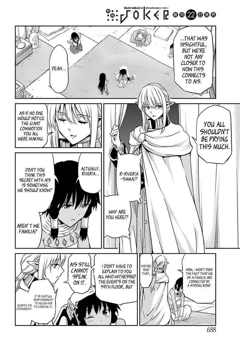 Dungeon ni Deai wo Motomeru no wa Machigatte Iru Darou ka Gaiden - Sword Oratoria Chapter 44 page 20