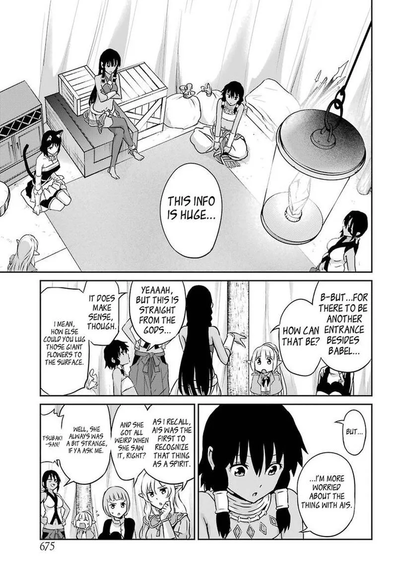 Dungeon ni Deai wo Motomeru no wa Machigatte Iru Darou ka Gaiden - Sword Oratoria Chapter 44 page 7