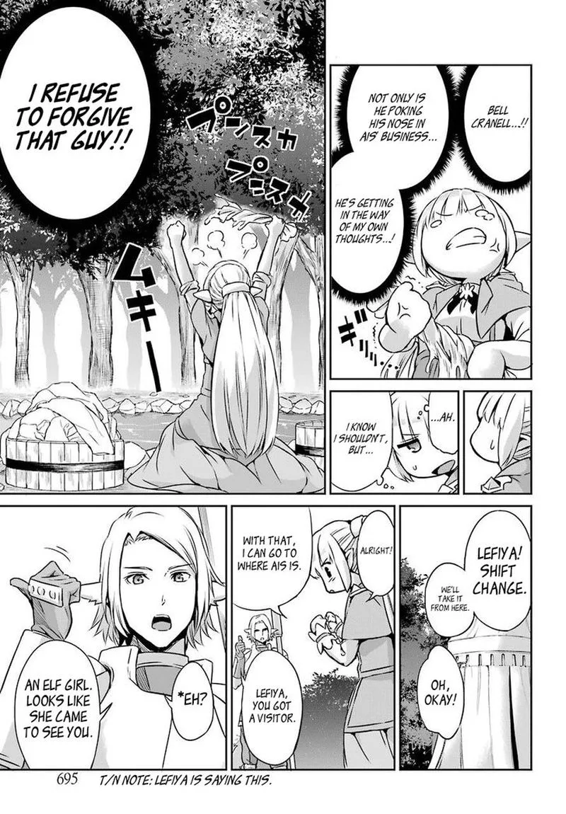 Dungeon ni Deai wo Motomeru no wa Machigatte Iru Darou ka Gaiden - Sword Oratoria Chapter 44 page 27
