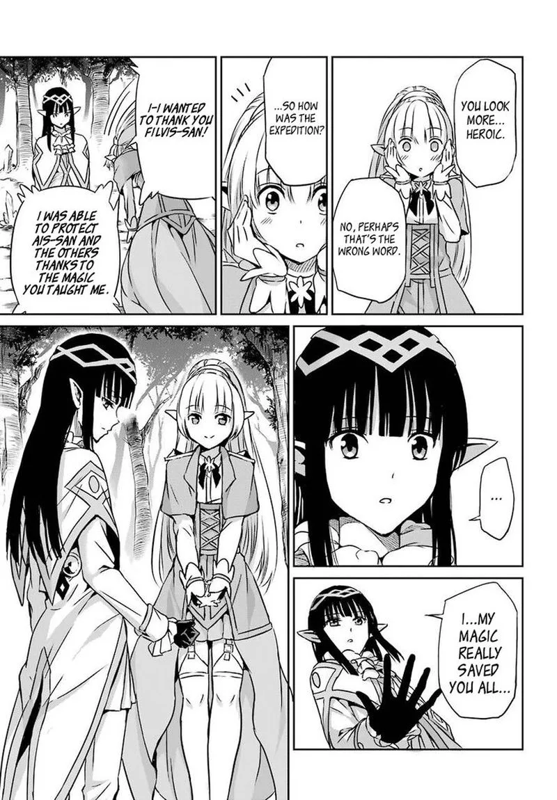 Dungeon ni Deai wo Motomeru no wa Machigatte Iru Darou ka Gaiden - Sword Oratoria Chapter 44 page 29