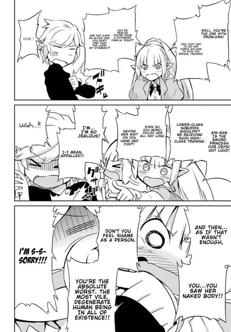 Dungeon ni Deai wo Motomeru no wa Machigatte Iru Darou ka Gaiden - Sword Oratoria Chapter 46 page 2