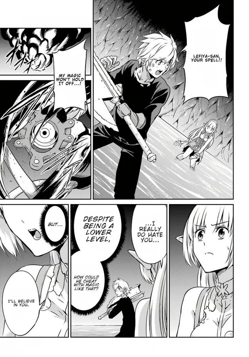 Dungeon ni Deai wo Motomeru no wa Machigatte Iru Darou ka Gaiden - Sword Oratoria Chapter 47 page 3