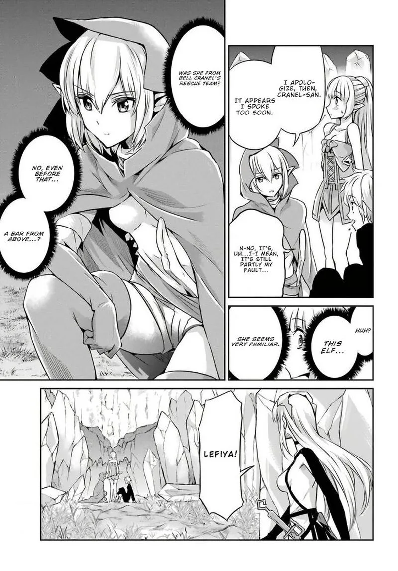 Dungeon ni Deai wo Motomeru no wa Machigatte Iru Darou ka Gaiden - Sword Oratoria Chapter 47 page 31
