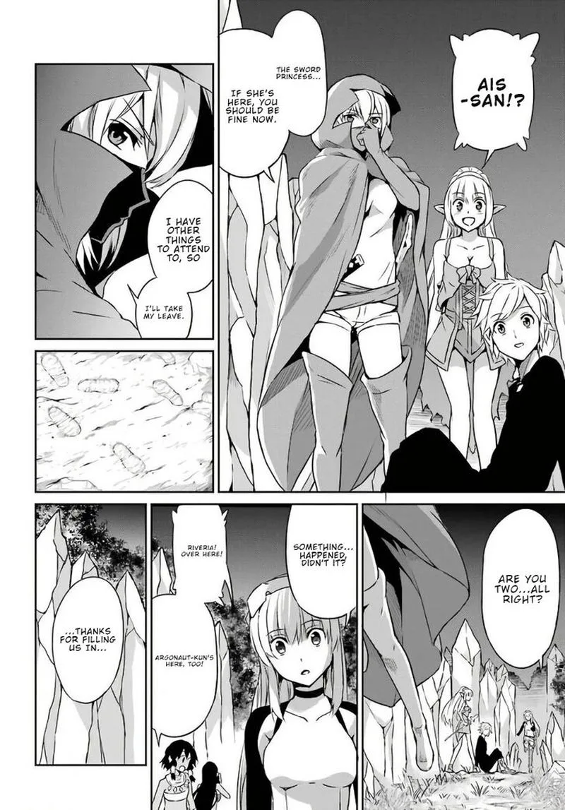 Dungeon ni Deai wo Motomeru no wa Machigatte Iru Darou ka Gaiden - Sword Oratoria Chapter 47 page 32