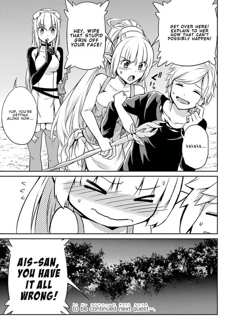 Dungeon ni Deai wo Motomeru no wa Machigatte Iru Darou ka Gaiden - Sword Oratoria Chapter 47 page 35