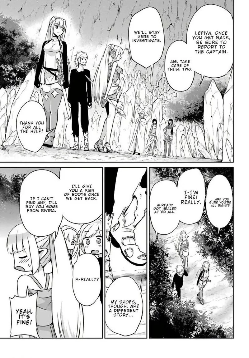 Dungeon ni Deai wo Motomeru no wa Machigatte Iru Darou ka Gaiden - Sword Oratoria Chapter 47 page 33