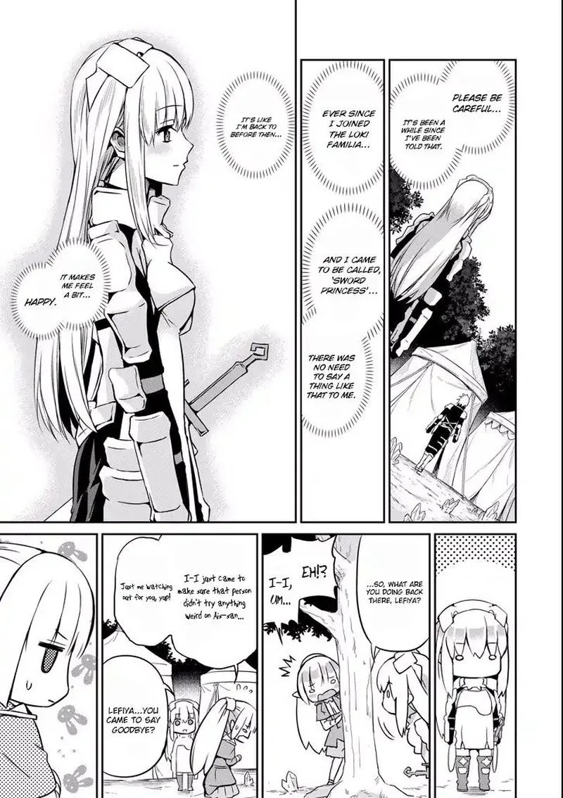 Dungeon ni Deai wo Motomeru no wa Machigatte Iru Darou ka Gaiden - Sword Oratoria Chapter 48 page 17