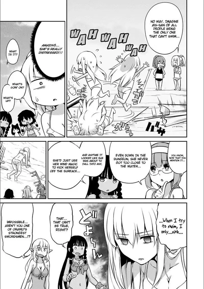Dungeon ni Deai wo Motomeru no wa Machigatte Iru Darou ka Gaiden - Sword Oratoria Chapter 49 page 9