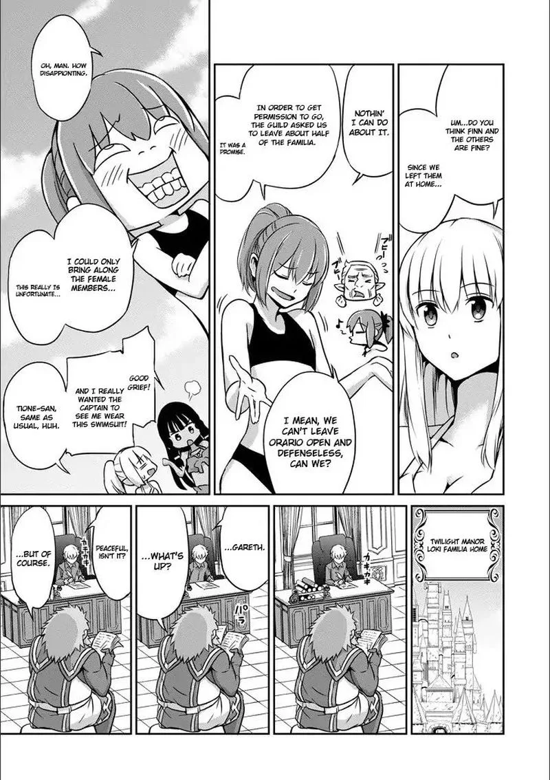 Dungeon ni Deai wo Motomeru no wa Machigatte Iru Darou ka Gaiden - Sword Oratoria Chapter 49 page 7
