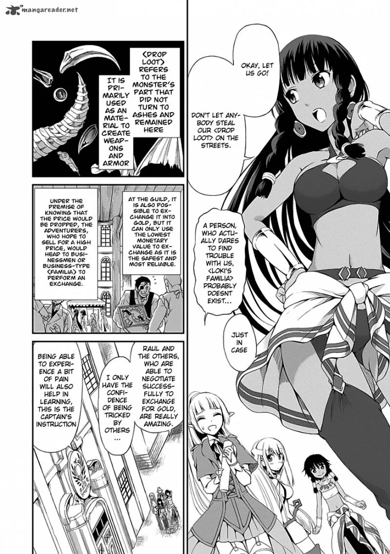 Dungeon ni Deai wo Motomeru no wa Machigatte Iru Darou ka Gaiden - Sword Oratoria Chapter 5 page 14