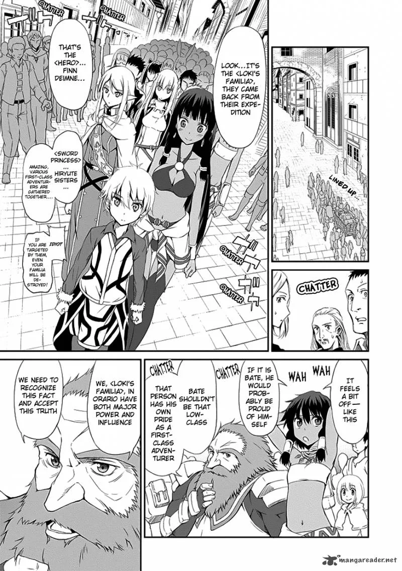 Dungeon ni Deai wo Motomeru no wa Machigatte Iru Darou ka Gaiden - Sword Oratoria Chapter 5 page 11