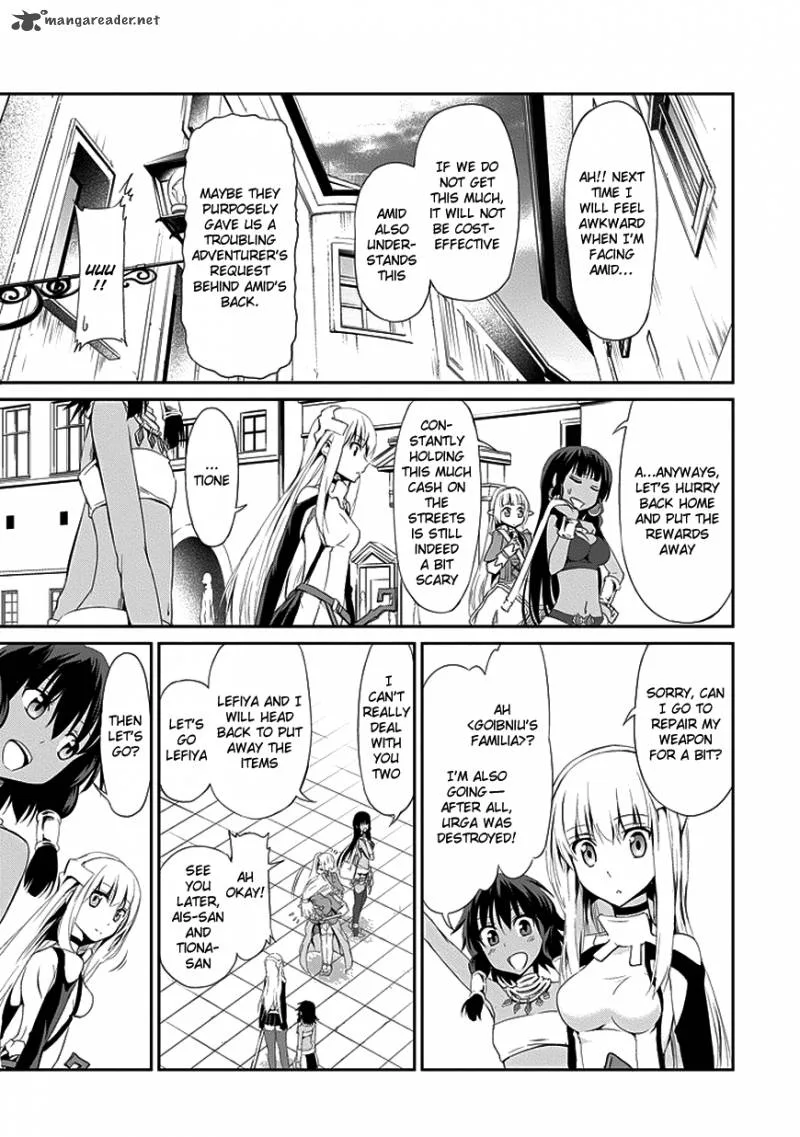 Dungeon ni Deai wo Motomeru no wa Machigatte Iru Darou ka Gaiden - Sword Oratoria Chapter 5 page 21