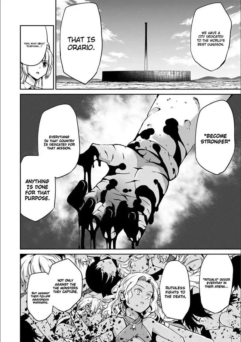 Dungeon ni Deai wo Motomeru no wa Machigatte Iru Darou ka Gaiden - Sword Oratoria Chapter 50 page 6