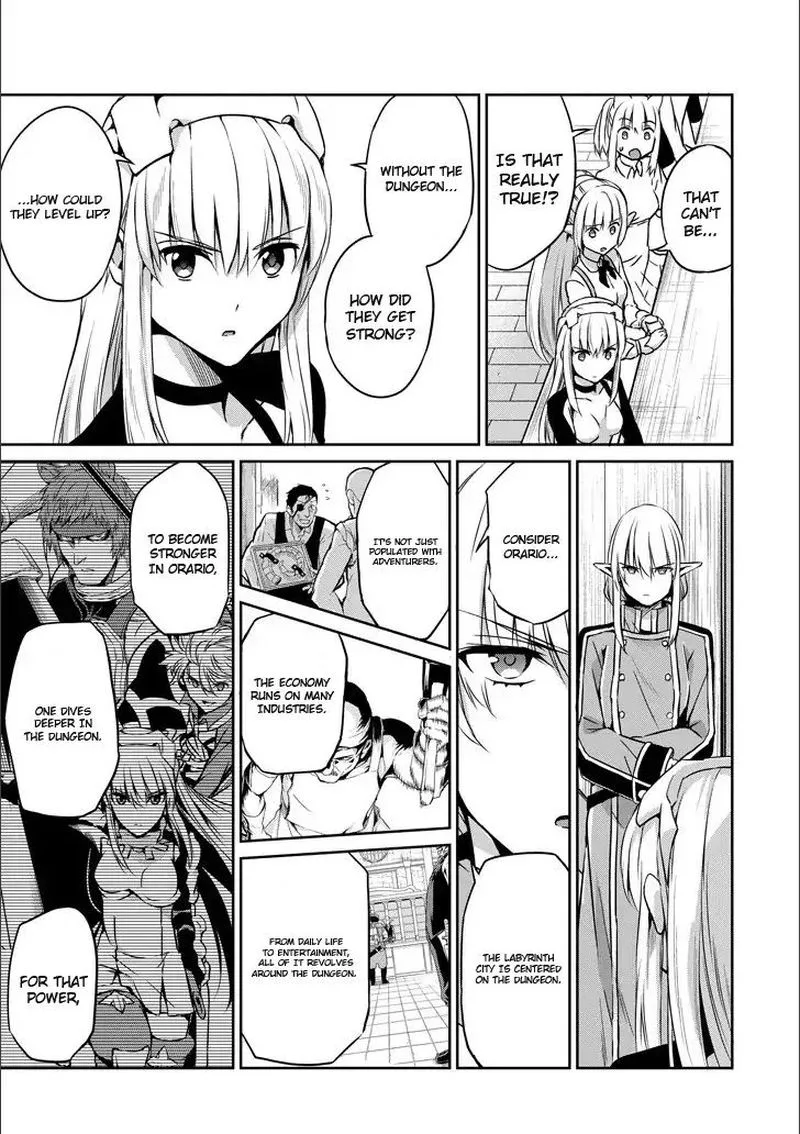 Dungeon ni Deai wo Motomeru no wa Machigatte Iru Darou ka Gaiden - Sword Oratoria Chapter 50 page 5