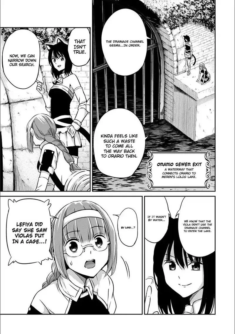 Dungeon ni Deai wo Motomeru no wa Machigatte Iru Darou ka Gaiden - Sword Oratoria Chapter 50 page 13