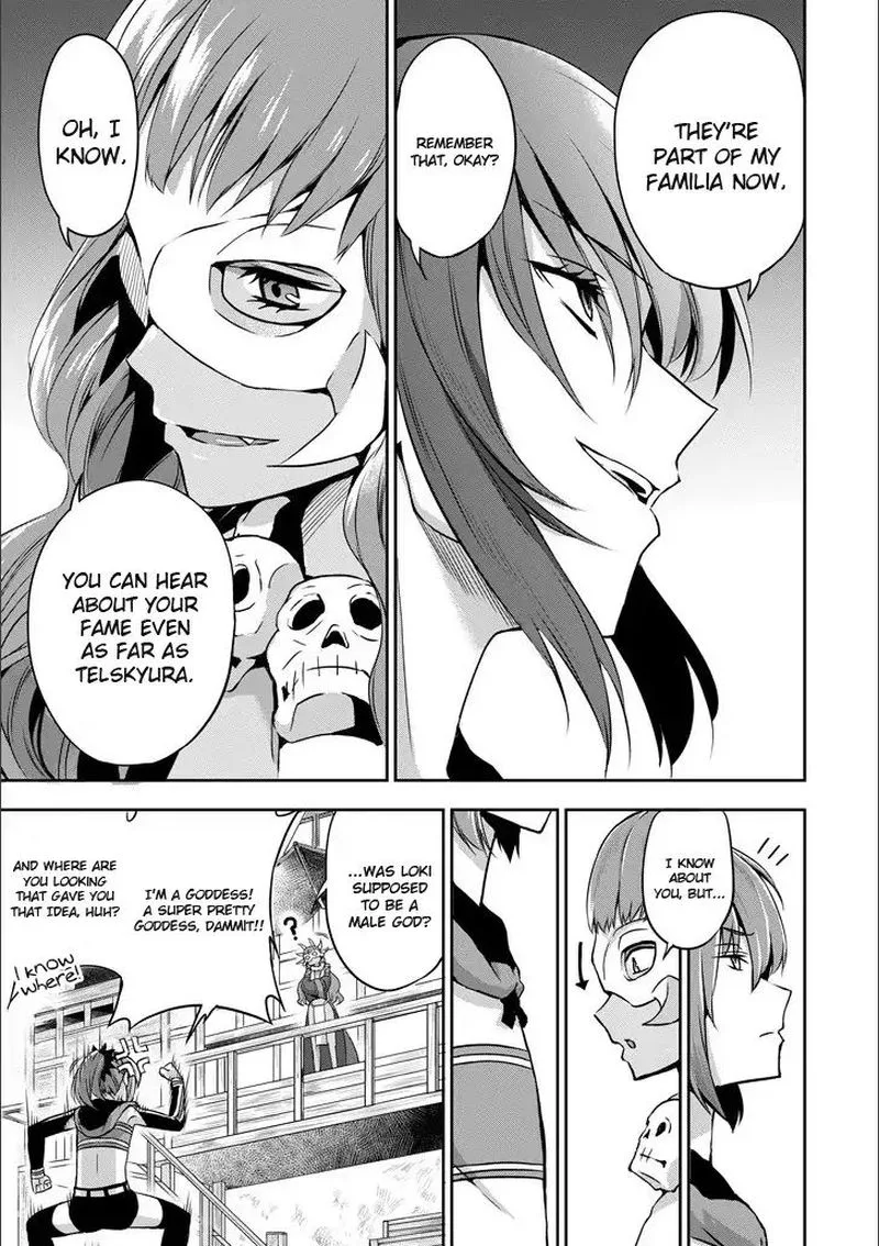Dungeon ni Deai wo Motomeru no wa Machigatte Iru Darou ka Gaiden - Sword Oratoria Chapter 50 page 40