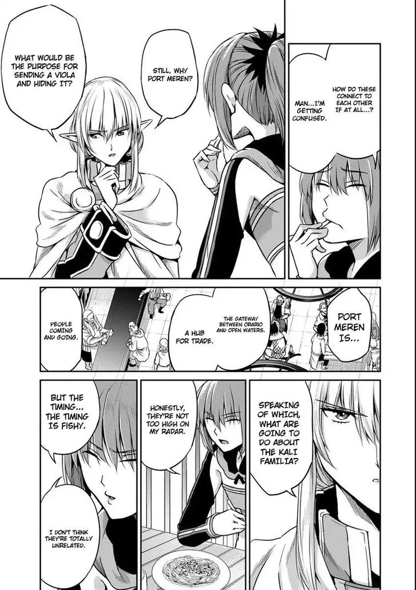 Dungeon ni Deai wo Motomeru no wa Machigatte Iru Darou ka Gaiden - Sword Oratoria Chapter 51 page 21