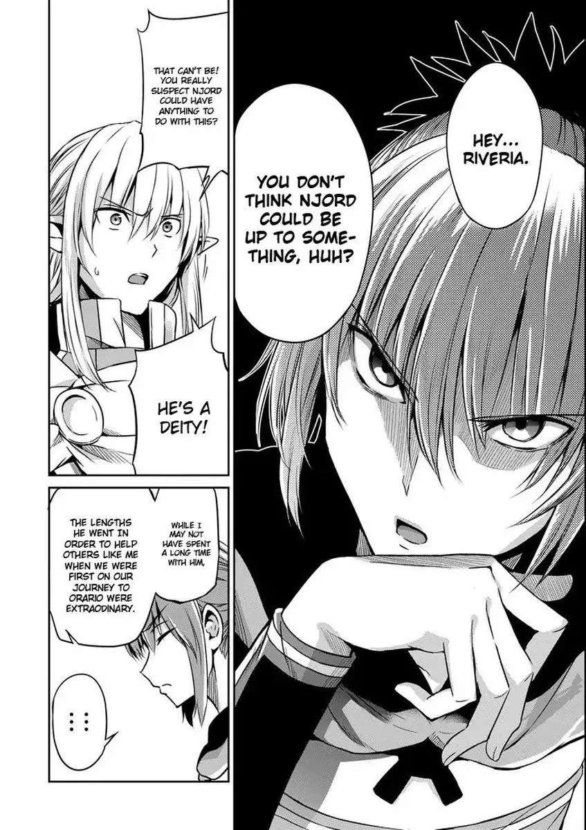 Dungeon ni Deai wo Motomeru no wa Machigatte Iru Darou ka Gaiden - Sword Oratoria Chapter 51 page 18