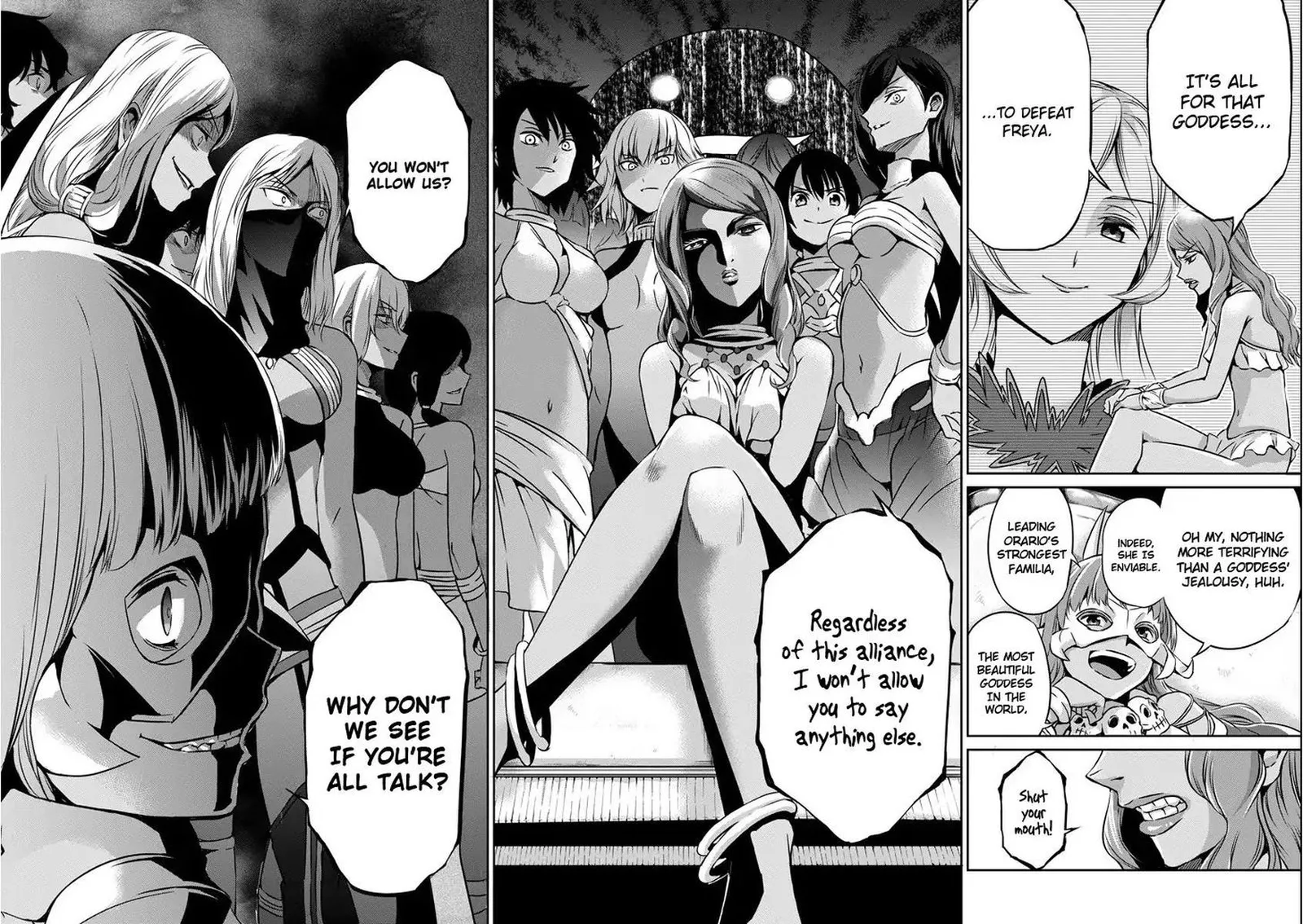 Dungeon ni Deai wo Motomeru no wa Machigatte Iru Darou ka Gaiden - Sword Oratoria Chapter 51 page 26