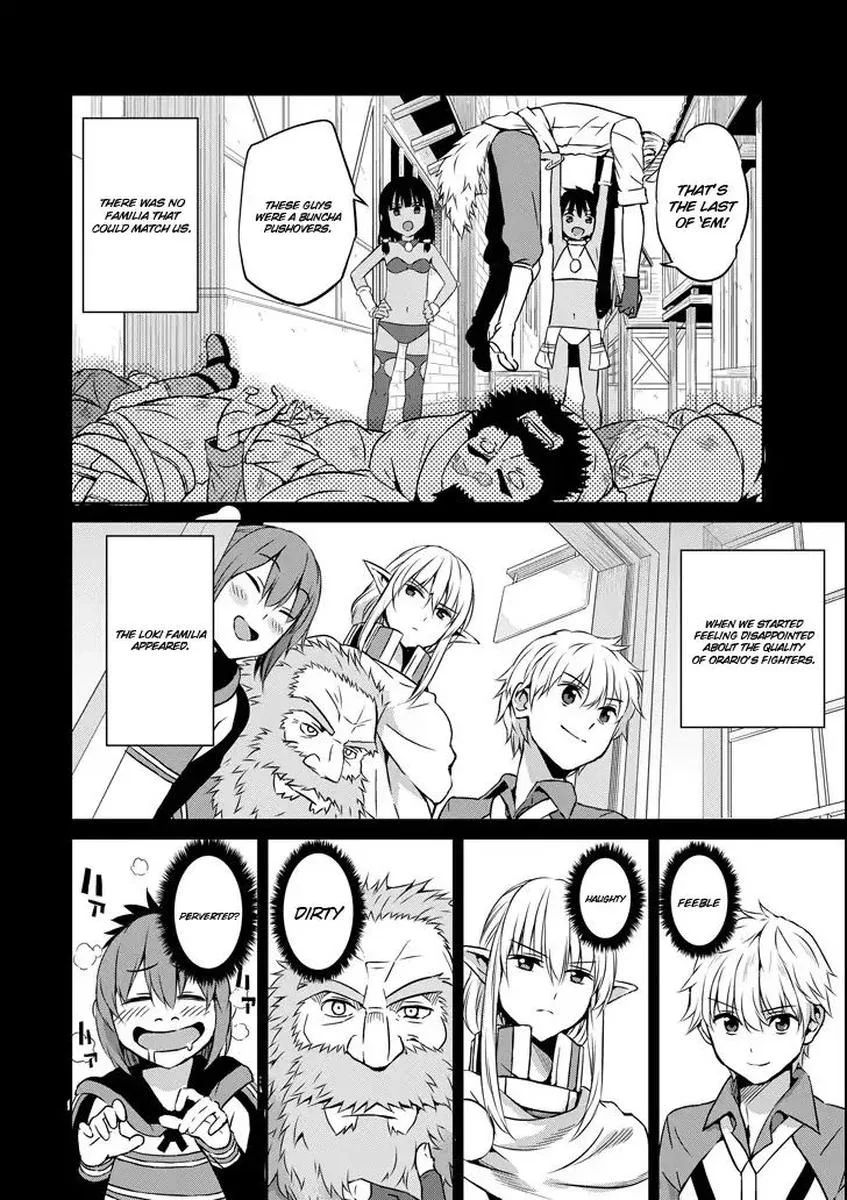 Dungeon ni Deai wo Motomeru no wa Machigatte Iru Darou ka Gaiden - Sword Oratoria Chapter 53 page 22
