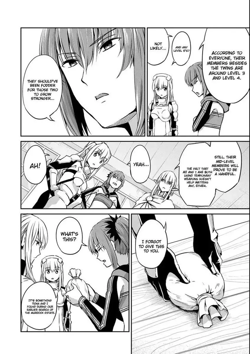 Dungeon ni Deai wo Motomeru no wa Machigatte Iru Darou ka Gaiden - Sword Oratoria Chapter 53 page 34